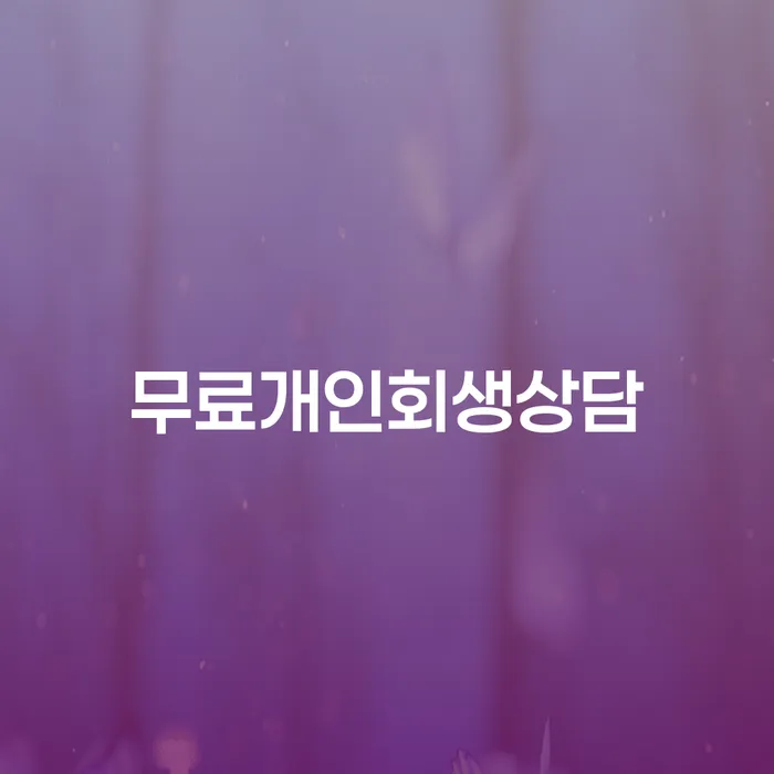정부대환대출 연체 시 개인회생 처리방법 꼭 해야하는 일