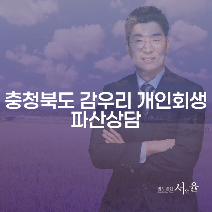 개인회생과 파산, 충청북도 감우리에서 어떻게 시작할까요?